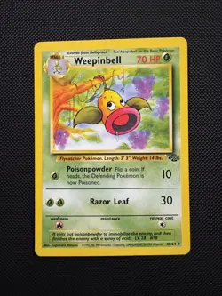 Pokemon TCG Weepinbell Jungle 48/64 Regular LP - Image 1