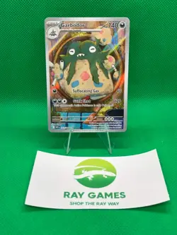 Pokemon TCG Garbodor 141/086 White Flare Holo Illustration Rare NM - Image 1