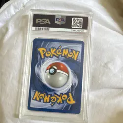 Pokemon 2000 Promo Birthday Pikachu Holo Black Star #24 PSA 8 - Image 4