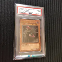 Yugioh! Vanity's Fiend CDIP-EN017 Ultimate Rare 1st Edition PSA Graded MINT 9 #1 - Image 1
