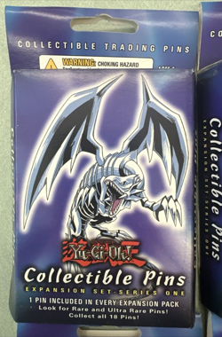 4 Yu-Gi-Oh Collectible Pins Expansion Set Series One First Edition Upper Deck - Image 3