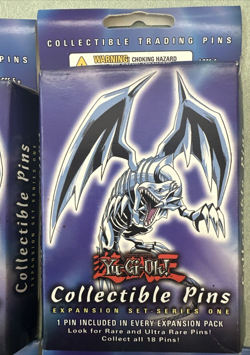 4 Yu-Gi-Oh Collectible Pins Expansion Set Series One First Edition Upper Deck - Image 4