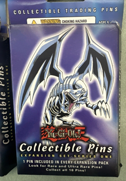 4 Yu-Gi-Oh Collectible Pins Expansion Set Series One First Edition Upper Deck - Image 5