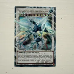 RA05-EN143 Shooting Quasar Dragon Extended Art Ultra Rare 1st Ed YUGIOH - Image 1