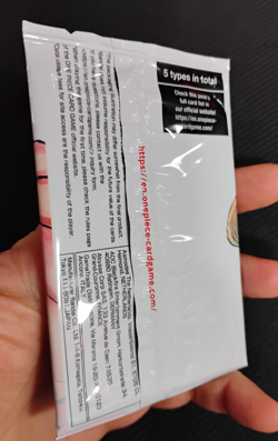 One Piece Promotion Pack 2022 Factory Sealed Pack TCG New English Bandai - Image 2