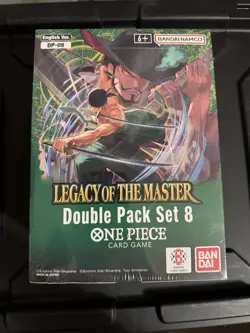 One Piece OP12 Double Packs Set 8 - Legacy of The Master Sealed Display Case ENG - Image 1