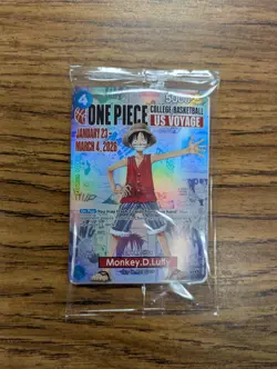 Monkey.D.Luffy (055) (College Basketball US Voyage) P-055 One Piece Promotion... - Image 1