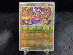 LANDORUS 053/086 POKE BALL REVERSE HOLO RARE POKEMON TCG: SV11B - BLACK BOLT NM - Image 1
