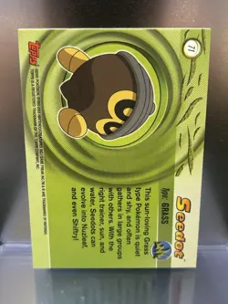FRESHLY PULLED Topps Pokemon Advanced Non Holo Seedot #71 - Image 2