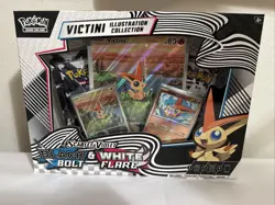 Pokemon TCG Black Bolt & White Flare Unova Victini Illustration Collection Box - Image 1