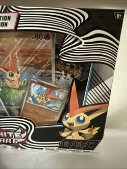 Pokemon TCG Black Bolt & White Flare Unova Victini Illustration Collection Box - Image 3