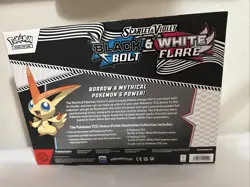 Pokemon TCG Black Bolt & White Flare Unova Victini Illustration Collection Box - Image 5