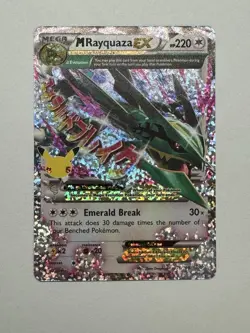 Pokemon TCG - M Rayquaza EX - Celebrations: Classic Collection 76/108 Holo - Image 1