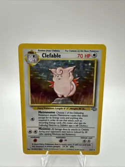 Clefable 01/64 Jungle Holo 1999 Pokemon - Image 1