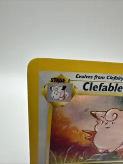 Clefable 01/64 Jungle Holo 1999 Pokemon - Image 3