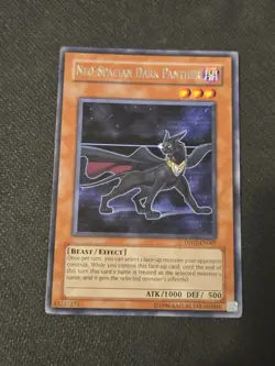 Neo-Spacian Dark Panther DP03-EN007 Rare Unlimited Edition NM Yugioh - Image 1