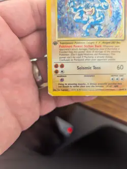 Pokemon TCG Machamp Holo 1st Edition Base Set HP - Image 4