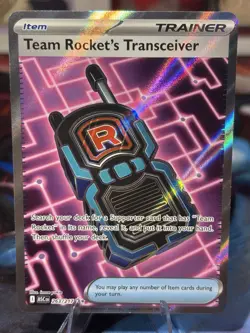 Pokemon 2026 Ascended Hero’s Team Rocket’s Transceiver 263/217 Ultra Rare NM - Image 1