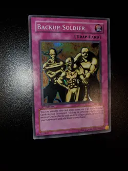Yugioh 2002 Backup Soldier SR 1st Ed. PSV-028 Near Mint - Image 2