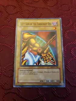 Left Arm of the Forbidden One - DB1-EN138 Short Print Common - Image 1