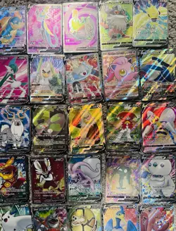 Pokemon Tcg Full Art Lot of 56 Cards - No Duplicates - Image 2