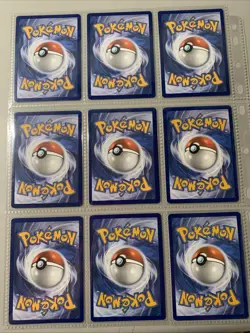 Pokemon TCG Modern Illustration Rare Full Art Holo Lot - 2 Binder Pages NM - Image 4