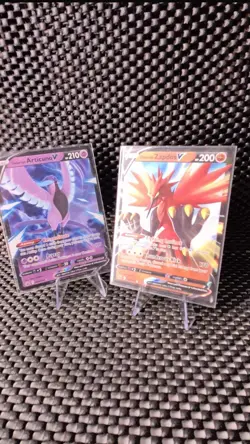 Articuno V & zapdos V Pokemon TCG Lot – Full Art Holo Cards – NM/Mint - Image 1