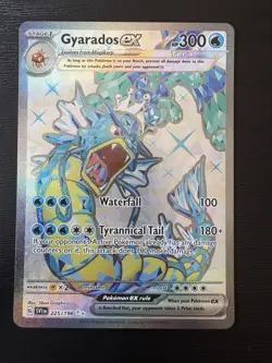 Pokemon TCG Scarlet Violet Full Art Tera EX 4-card Lot: Gyarados, Tyranitar, etc - Image 2
