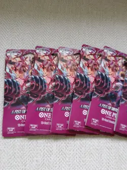 One Piece Card Game A Fist of Divine Speed OP11 Sleeved Booster Pack - Lot of 9 - Image 3