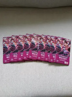 One Piece Card Game A Fist of Divine Speed OP11 Sleeved Booster Pack - Lot of 9 - Image 4