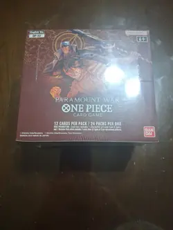 One Piece TCG Paramount War Booster Box [OP-02] [English] (NEW/ SEALED) - Image 1