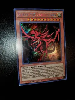 Yugioh 2016 Slifer The Sky Dragon SCR Limited Ed. CT13-EN001 Near Mint - Image 2