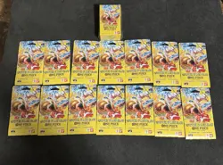 One Piece OP15/EB04 Adventure on KAMI’S Island 14 Booster Packs & Double Pack EN - Image 1