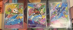 Pokemon TCG First Partner Illustration Collection Alola: Rowlet, Litten, Popplio - Image 1