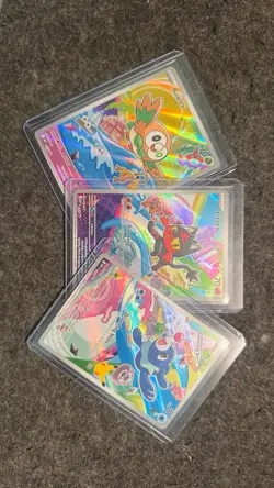 Pokemon Card First Partner Illustration Collection Alola Rowlet, Litten, Popplio - Image 3