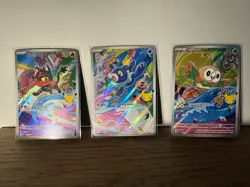 Pokemon TCG First Partner Illustration Collection Alola: Rowlet, Litten, Popplio - Image 1