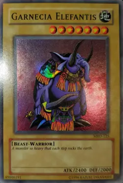 Yugioh 2002 Garnecia Elefantis SR OG Print MRD-125 Near Mint - Image 1
