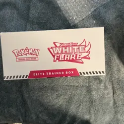 Pokemon TCG: White Flare Factory Sealed Elite Trainer Box Straight Fire - Image 3