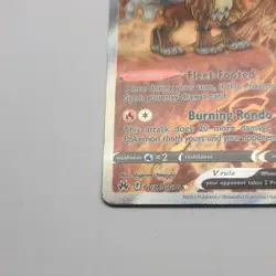 Pokemon Entei V GG36/GG70 Crown Zenith Ultra Rare Holo 230 HP Burning Rondo - Image 3