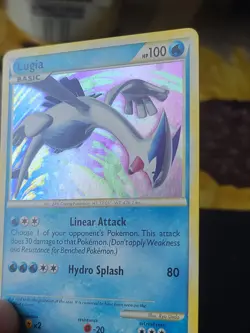 Pokemon Lugia 15/95 Call of Legends Holo Rare Basic Card 100 HP Ryo Ueda 2011 - Image 2