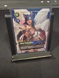 Riftbound METAL Card – Ahri Nine-Tailed Fox - Las Vegas Regional Prize Wall - Image 2