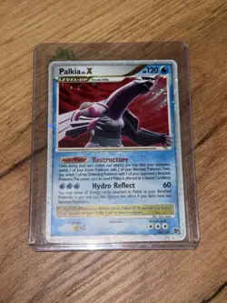 Pokemon Palkia LV.X Great Encounters Card 106/106 LP Great Eye Appeal 2008 - Image 1