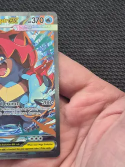 Pokemon TCG Ascended Heroes Mega Feraligatr EX 274/217 SIR NEAR MINT CLEAN CARD - Image 4