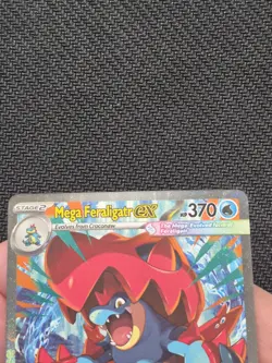 Pokemon TCG Ascended Heroes Mega Feraligatr EX 274/217 SIR NEAR MINT CLEAN CARD - Image 5