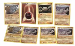 Ditto 2005 + Geodude 2007 + Graveler 2007 + Fighting Energy Pokemon Cards - Image 1