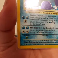 Pokemon Card - Poliwrath Base Set Unlimited 13/102 Holo Holo Rare GREAT COND. - Image 4