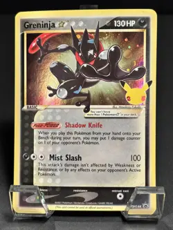 Greninja Star SWSH144 SWSH: Sword & Shield Black Star Promo Card Holo LP - Image 1
