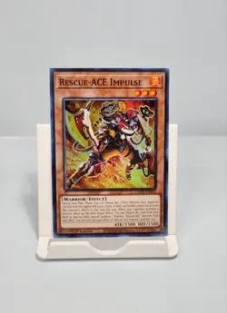 Rescue-ACE Impulse AMDE-EN001 Super Rare 1st Edition Yugioh - Image 1