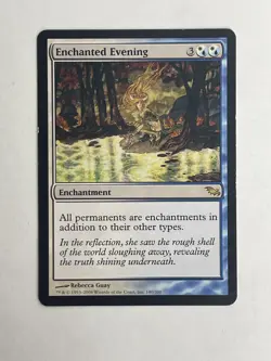 Enchanted Evening - Nice NM/LP Shadowmoor MTG Magic The Gathering Card English - Image 1