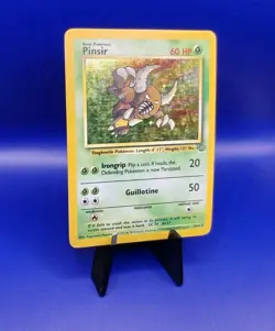 Pinsir 9/64 Jungle Set Holo Rare Pokemon Card Nintendo Pokemon TCG WOTC 1999 - Image 3